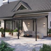 14 Ft. W X 12 Ft. D metal Pergola With Canopy