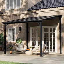 10 Ft. W x 8 Ft. D Aluminum Pergola with Canopy