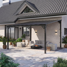 12 Ft. W X 12 Ft. D Metal Pergola With Canopy