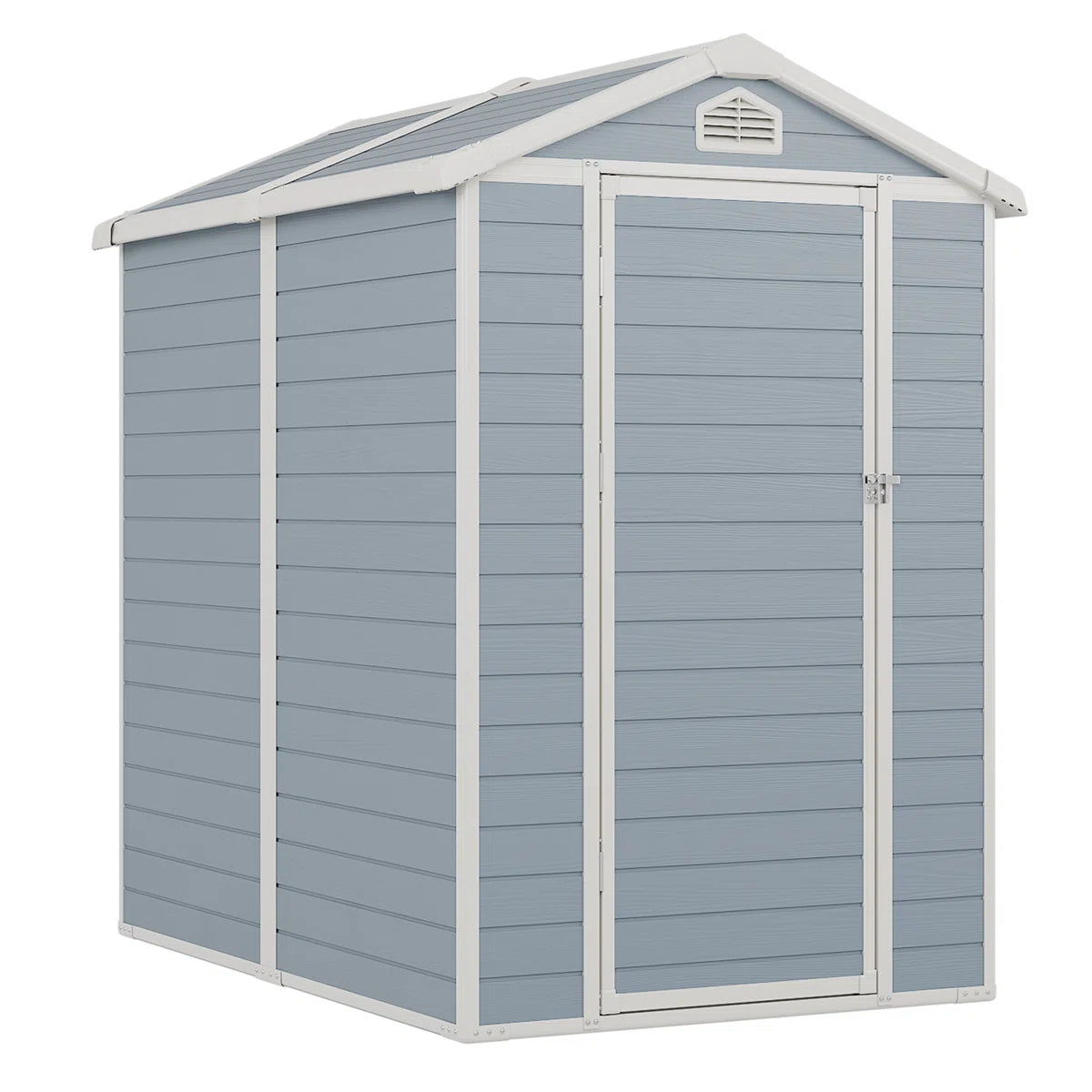 4 ft. W x 6 ft. D Resin Storage Shed