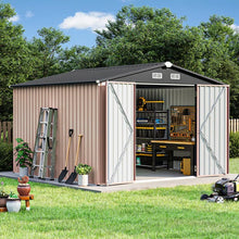 10.0 Ft. W X 10.0 Ft. D Metal Storage Shed