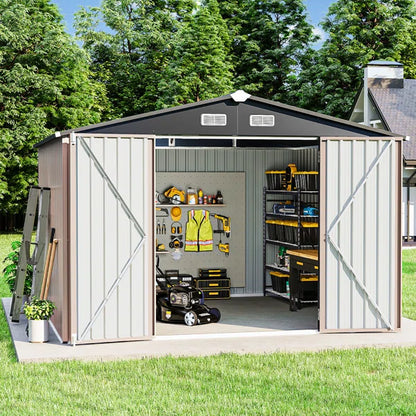 10.0 Ft. W X 10.0 Ft. D Metal Storage Shed