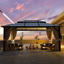 16 Ft. W x 12 Ft. D Aluminum Patio Gazebo