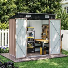 6.0 Ft. W X 4.5 Ft. D Metal Storage Shed