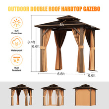 8 Ft. W X 8 Ft. D Aluminum Patio Hardtop Gazebo