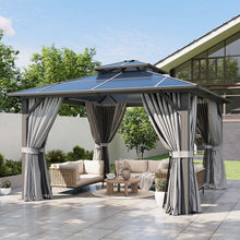 12 Ft. W X 12 Ft. D Aluminum Patio Hardtop Gazebo