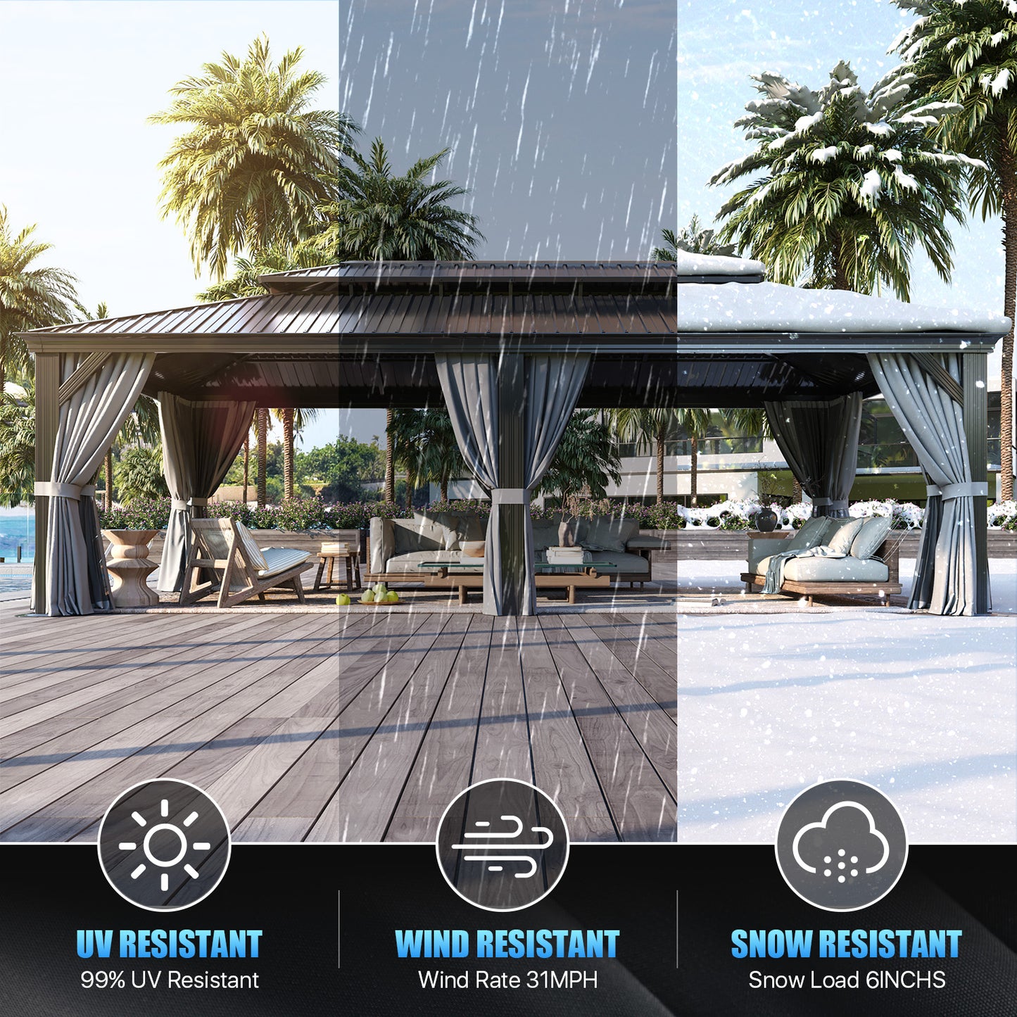 Metal Patio Gazebo