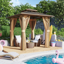 8 Ft. W X 8 Ft. D Aluminum Patio Hardtop Gazebo