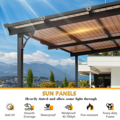 Metal Pergola with Pergola
