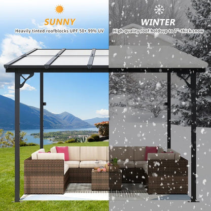 Metal Pergola with Pergola