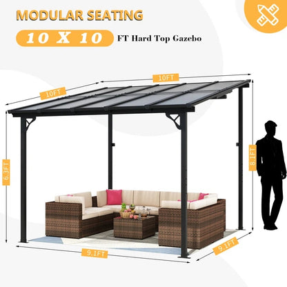 Metal Pergola with Pergola
