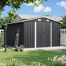 10 Ft. W X 12 Ft. D Outdoor Metal Storage Shed