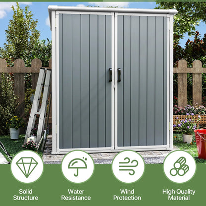5 Ft. W X 3 Ft. D Horizontal Storage Shed