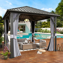 10 Ft. W x 10 Ft. D Aluminum Patio Gazebo