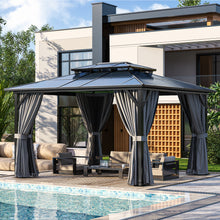 14 Ft. W X 12 Ft. Daluminum Patio Gazebo