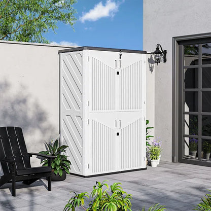 4.5 Ft. W X 2.5 Ft. D Resin Storage Shed