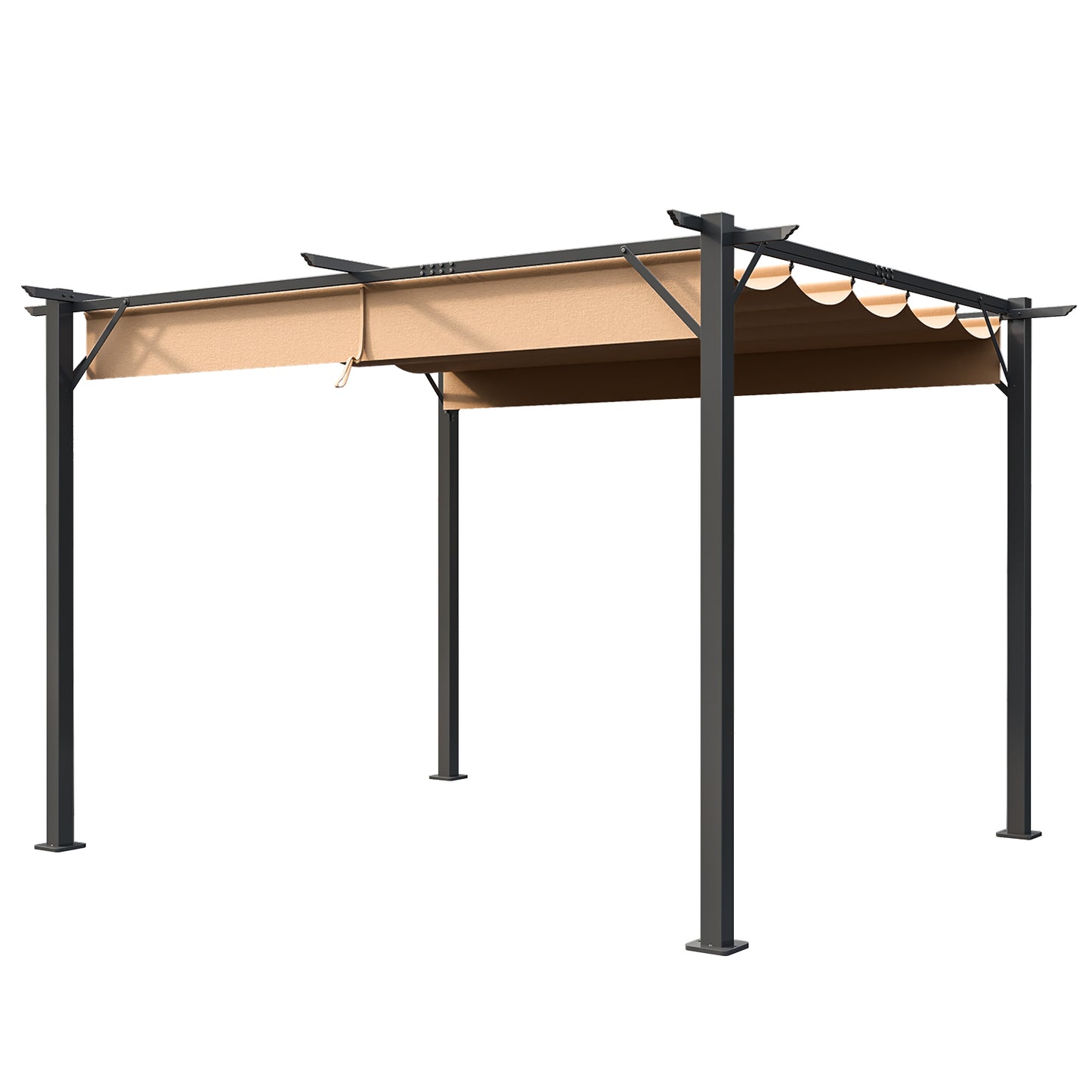 Metal Pergola with Canopy