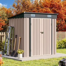 6.0 Ft. W X 4.5 Ft. D Metal Storage Shed