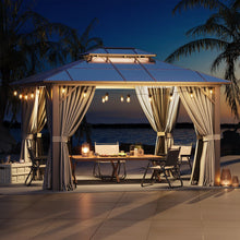 12 Ft. W X 10 Ft. D Aluminum Patio Hardtop Gazebo