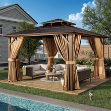 12 Ft. W X 12 Ft. D Aluminum Patio Hardtop Gazebo