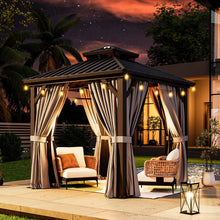 8 Ft. W x 8 Ft. D Metal Patio Gazebo